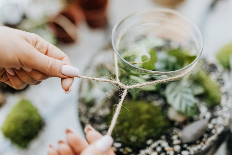 "Wie man einen atemberaubenden DIY-Terrarium-Garten für die Dekoration zu Hause erstellt"